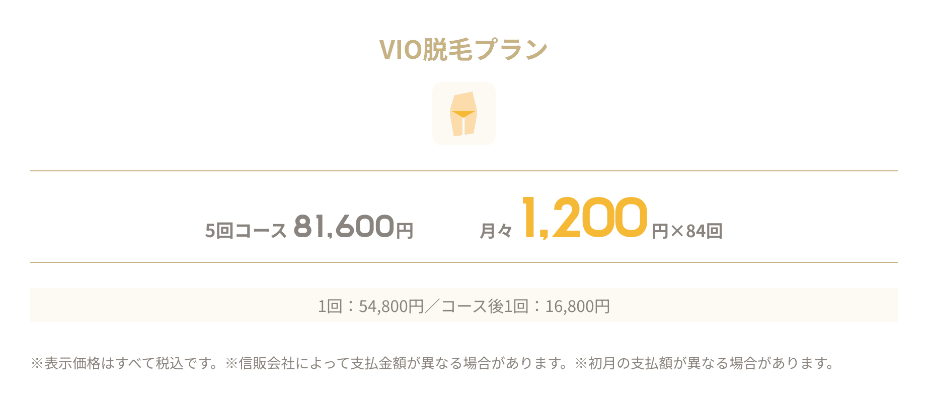 リゼクリニック 池袋院 VIO脱毛