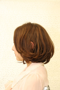 ニュアンスボブ 2119 Hair Make New York 千駄木店 ヘアメイクニューヨークセンダギテン 東京都 日暮里 の髪型 ヘアスタイルカタログ ビューティーパーク