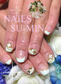 フラワーパーツネイル☆|NAILS SU-MIN EVER GREEN店