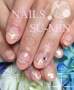 シェルフレンチラインネイル☆|NAILS SU-MIN EVER GREEN店