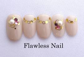 ゴールドチェーン|Flawless　Nail