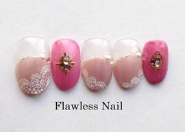 レースピンク|Flawless　Nail