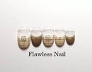 チェックフレンチ|Flawless　Nail