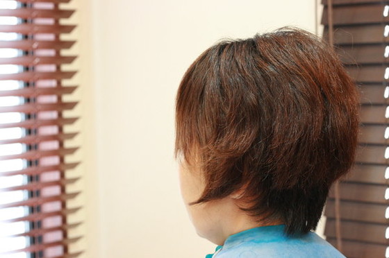 天然パーマを生かしたドライカット Hair Qril ヘアクリル 京都府 御池 御所 二条城 の髪型 ヘアスタイルカタログ ビューティーパーク