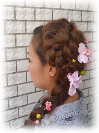 エルサ風ラプンツェルヘアー!(^^)! |PAM hair