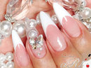 シンプルフレンチネイル♪|NailSalon aRl