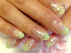 ラメグラデジェルネイル Reira Nail リラネイル 埼玉県 戸田 のネイルデザインカタログ ビューティーパーク