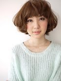 甘さ+ヌケ感　フェミニンショート|クレオヘアーインターナショナル／八丁堀店