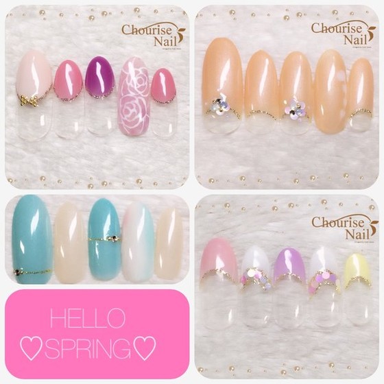 ３月のおすすめネイル Chourise Nail シュリーズネイル 神奈川県 たまプラーザ のネイル デザインカタログ ビューティーパーク