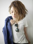 ヌーディウェーブ×ボブ|クレオヘアーインターナショナル／八丁堀店