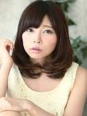 細かなディテールで勝負シンプル＆モードな内巻き|美容室　コミュニティサロン と和　巣鴨店