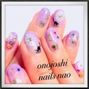 大人のハロウィンパープルネイル|nails nao