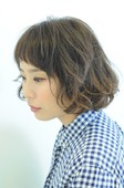 ゆるふわショートバングボブ|Hair Salon alotta 長浦店