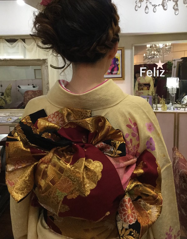 《フェリス0522630508》振袖着付ヘアセット|feliz