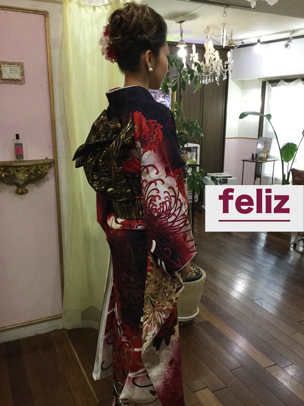 着付ヘアセット《フェリス0522630508》|feliz