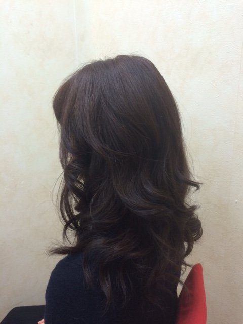 ナチュラルブラウン　グレーカラー|HAIR ESTHESALON AONO