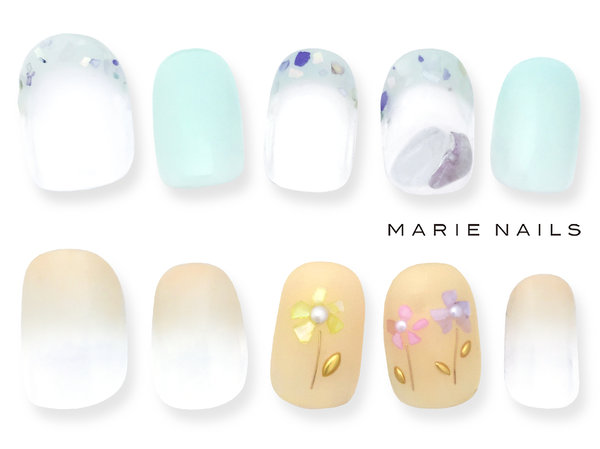 定額¥6980オフ込選べるトレンドアート1|MARIE NAILS 神戸 三宮店