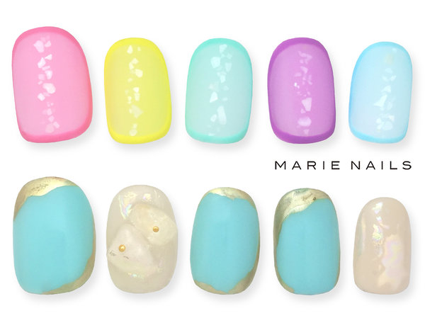 定額¥6980オフ込選べるトレンドアート2|MARIE NAILS 神戸 三宮店