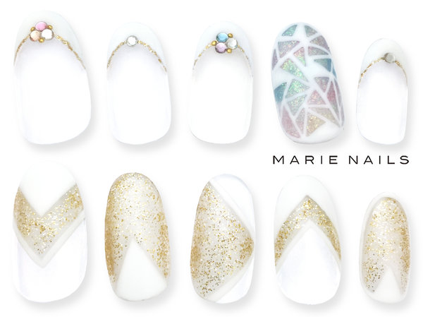 新規オフ込みー定額¥8000コース1|MARIE NAILS 磐田店