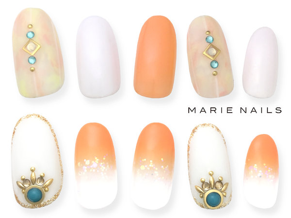 新規オフ込みー定額¥8000コース3|MARIE NAILS 磐田店