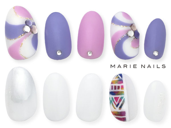 新規オフ込みー定額¥7000コース1|MARIE NAILS  いわきラトブ店