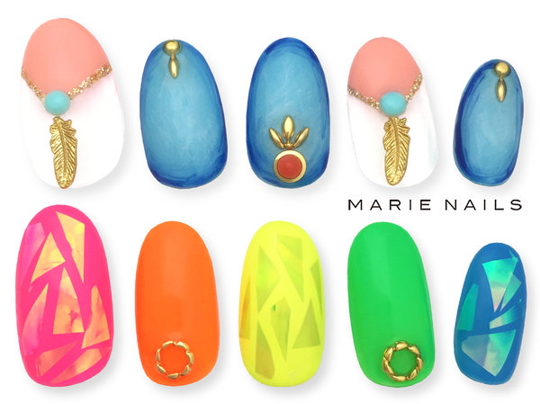 新規オフ込みー定額¥8000コース1|MARIE NAILS  いわきラトブ店