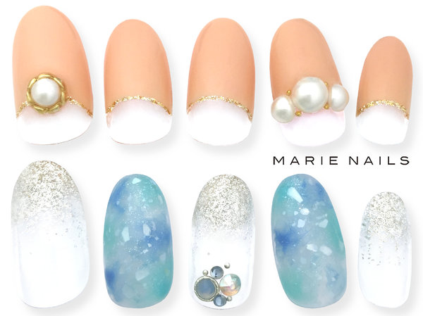 新規オフ込みー定額¥6000コース2|MARIE NAILS  いわきラトブ店