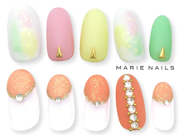 新規オフ込みー定額¥7000コース2|MARIE NAILS  いわきラトブ店