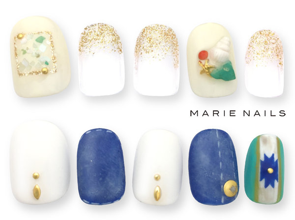 新規オフ込みー定額¥6980コース1|MARIE NAILS 南堀江店