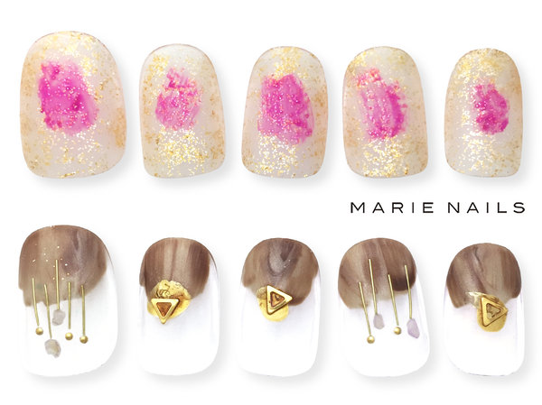 定額￥6980 選べるトレンドアートコレクション|MARIE NAILS 梅田店