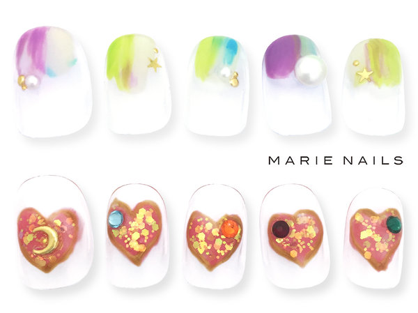 定額￥6980 選べるトレンドアートコレクション2|MARIE NAILS 梅田店