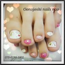 短い爪でも大丈夫！ホワイトフットジェル|nails nao