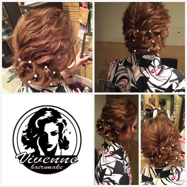 ヘアセット|vivenne hair&amp;make