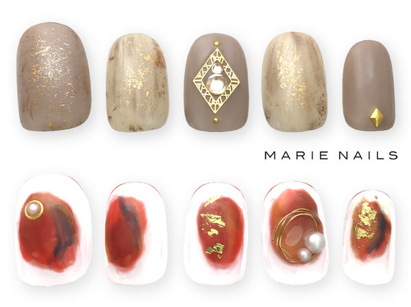 定額アートコース6000円【初回オフ込】|MARIE NAILS 京都三条通り店