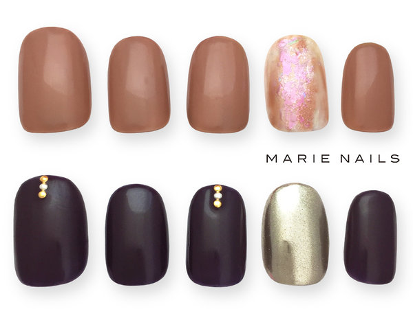 定額シンプル5000円【初回オフ込】|MARIE NAILS 京都三条通り店