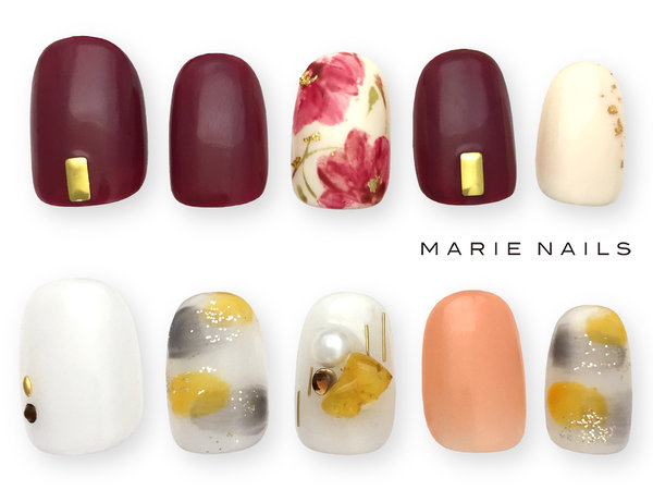 定額アートコース6000円 【初回オフ込】|MARIE NAILS 京都三条通り店