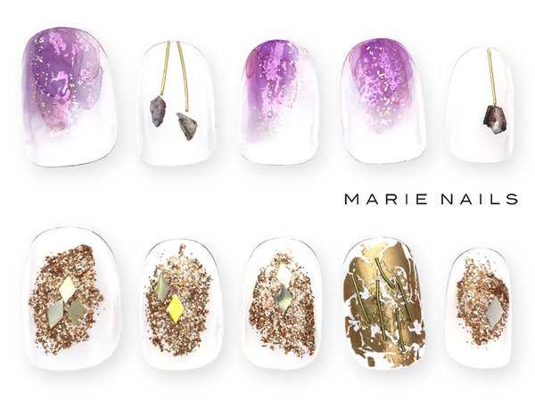 定額アートコース6000円 【初回オフ込 】　|MARIE NAILS 京都三条通り店