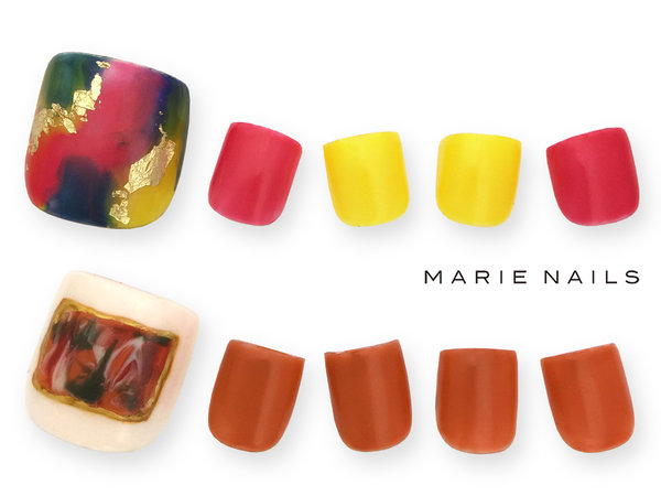 フット定額6000円【初回オフ込】　|MARIE NAILS 京都三条通り店