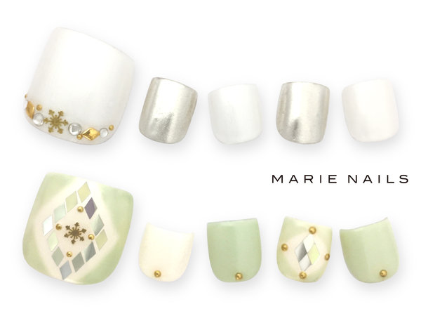 フット定額6000円 【初回オフ込 】　　|MARIE NAILS 京都三条通り店