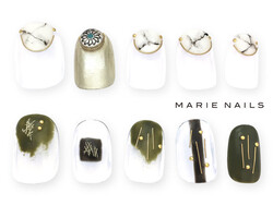 定額フルアート7000円【初回オフ込 】　　|MARIE NAILS 京都三条通り店