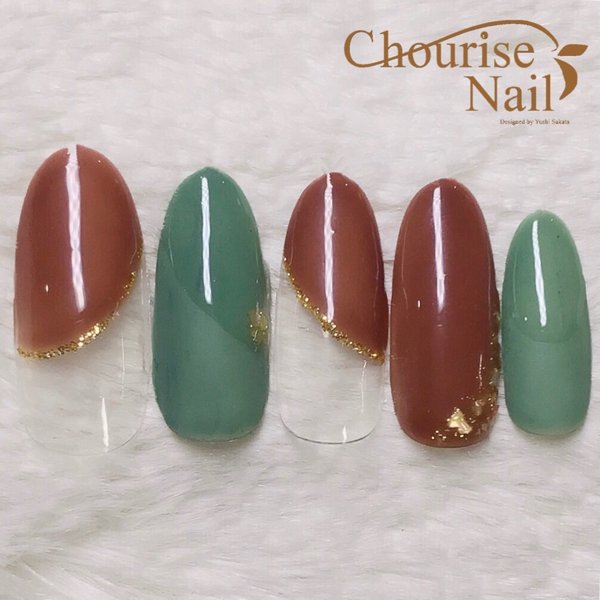 抹茶ショコラネイル♡|Chourise Nail*