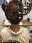 結婚式お呼ばれヘアアレンジ10|REVOLUCIA 博多