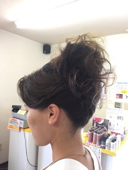 お祭りヘアーセット ヘアーメイクｔｅｎ ヘアーメイクテン 茨城県 石岡 の髪型 ヘアスタイルカタログ ビューティーパーク