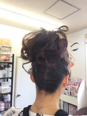 お祭りのヘアー ヘアーメイクｔｅｎ ヘアーメイクテン 茨城県 石岡 の髪型 ヘアスタイルカタログ ビューティーパーク