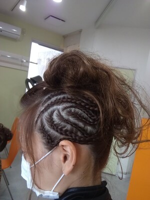 祭りヘアセット Ciel Hair シエルヘアー 愛媛県 西条 の髪型 ヘアスタイルカタログ ビューティーパーク