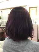 ラベンダーパープル グラデーションヘアカラー|feliz