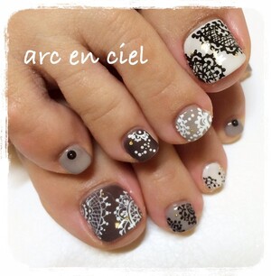 フット Nail Salon Arc En Ciel アルカンシエル ネイルサロンアルカンシエル 兵庫県 伊丹 のネイル デザインカタログ ビューティーパーク