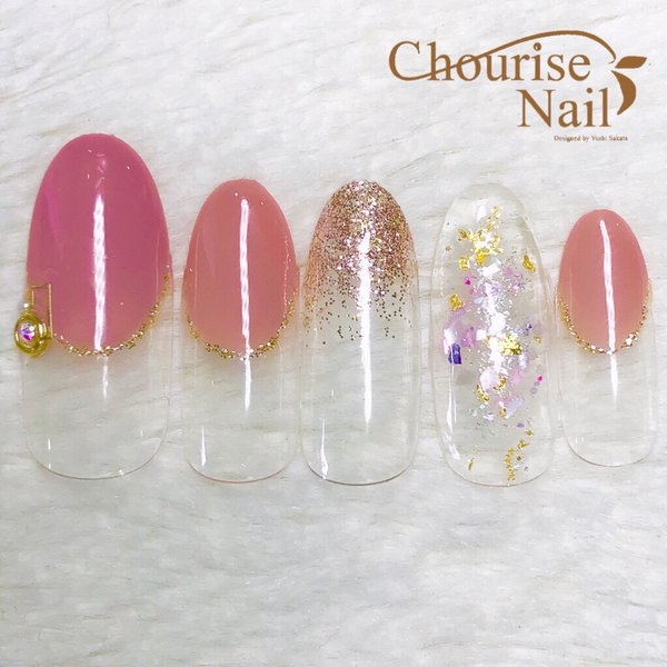 【2018夏ネイル】クリアパープル×シェル♡|Chourise Nail*