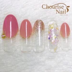 18夏ネイル クリアパープル シェル Chourise Nail シュリーズネイル 神奈川県 たまプラーザ のネイル デザインカタログ ビューティーパーク