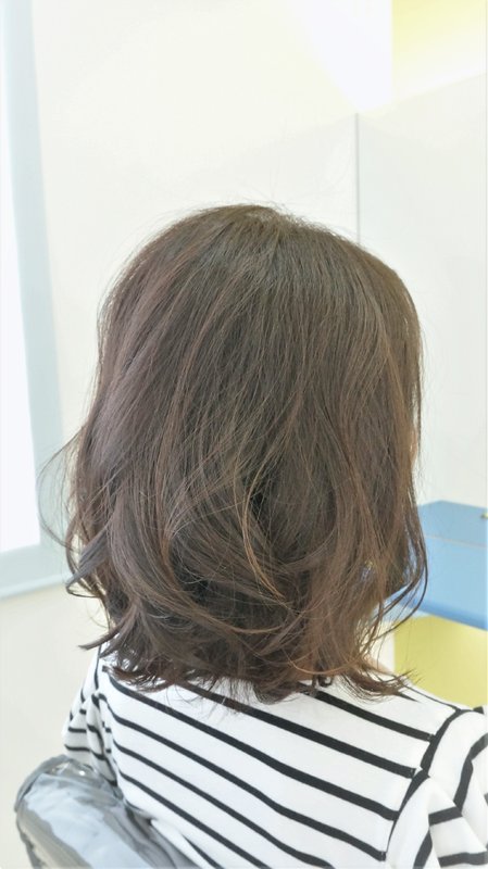  medium length カーキアッシュ|RULeR Hair Dressing